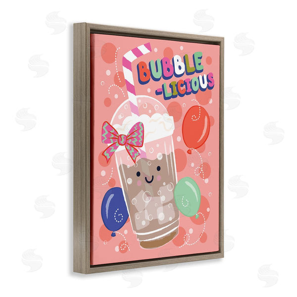 Stupell Industries Lisa Perry Whitebutton | Bubble-Licious Bubble Tea