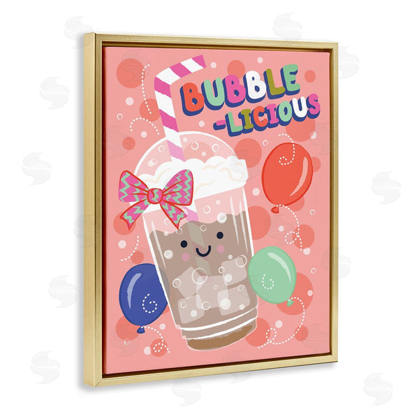 Stupell Industries Lisa Perry Whitebutton | Bubble-Licious Bubble Tea