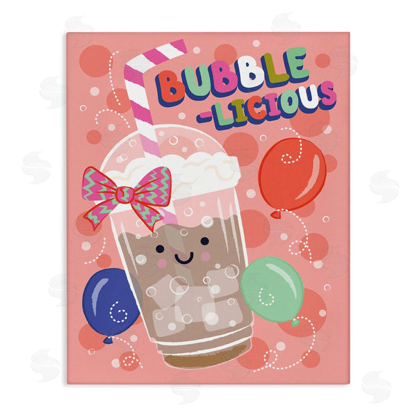 stupell industries Lisa Perry Whitebutton | Bubble-Licious Bubble Tea