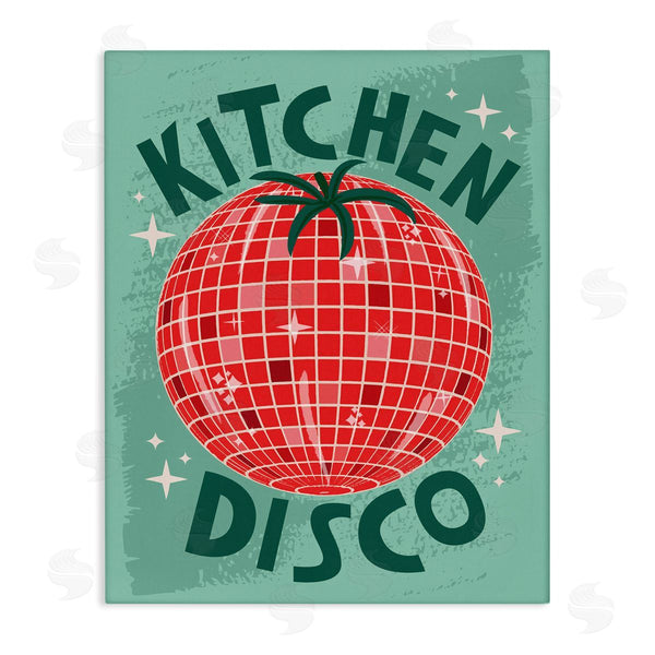 stupell industries Lisa Perry Whitebutton | Kitchen Disco Tomato
