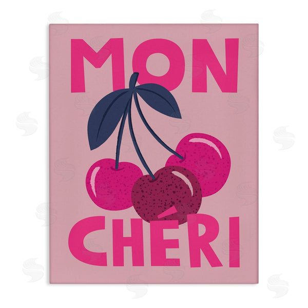 stupell industries Lisa Perry Whitebutton | Mon Cheri Fruits Wall Art