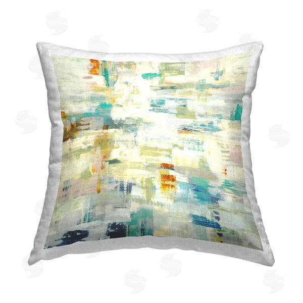 stupell industries Lisa Ridgers | Abstract Static Pattern Printed Throw Pillow