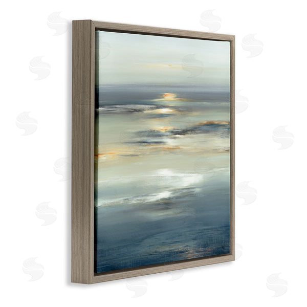 Stupell Industries Lisa Ridgers | Abstract Tranquil Nautical Sunrise