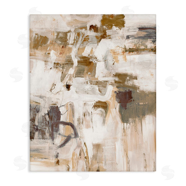 stupell industries Lisa Ridgers | Beige Abstract Pattern Wall Art