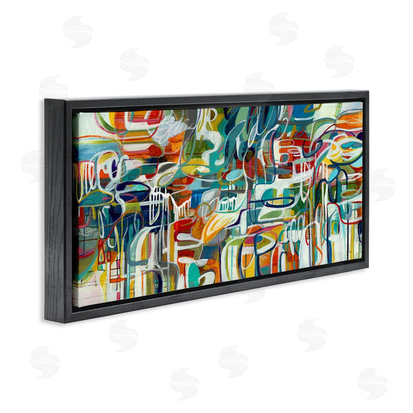 Stupell Industries Lisa Ridgers | Chaotic Doodle Shapes Wall Art