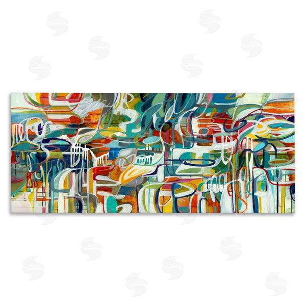 stupell industries Lisa Ridgers | Chaotic Doodle Shapes Wall Art