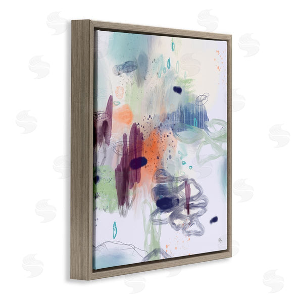 Stupell Industries Lisa Ridgers | Modern Busy Squiggle Shapes Wall Art