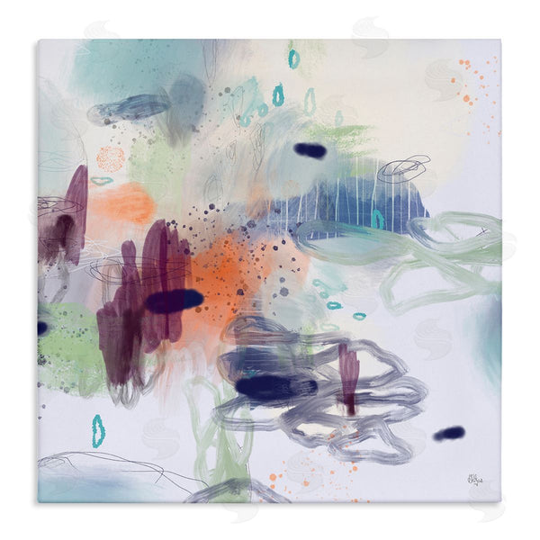 stupell industries Lisa Ridgers | Modern Busy Squiggle Shapes Wall Art