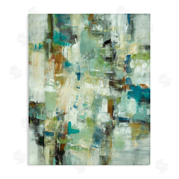 stupell industries Lisa Ridgers | Restless Green Abstraction Wall Art