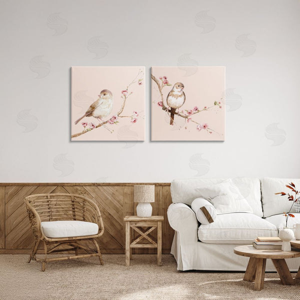 Stupell Industries Lisa Wehmeyer | Sweetest Brown Birds Branch Wall Art