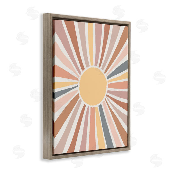 Stupell Industries Lisa Whitebutton | Southwestern Desert Sun Rays