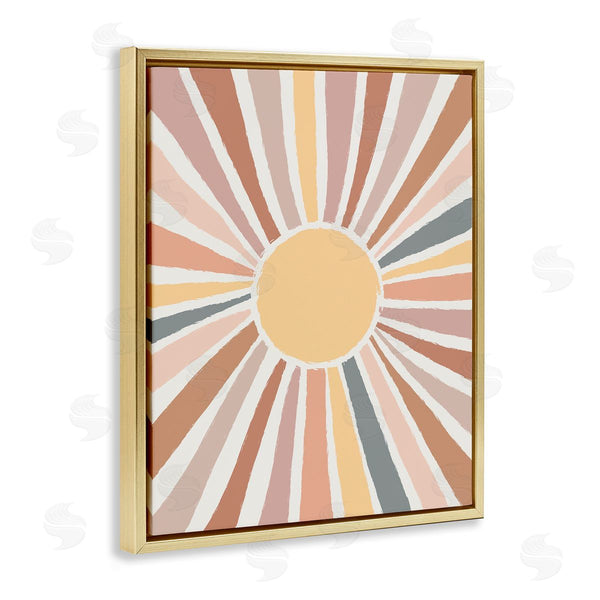 Stupell Industries Lisa Whitebutton | Southwestern Desert Sun Rays