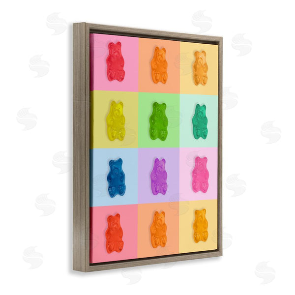 Stupell Industries LISH Creative | Candy Bears Rainbow Wall Art