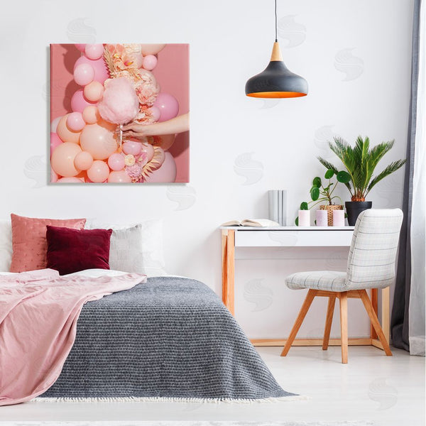 Stupell Industries LISH Creative | Cotton Candy & Balloons Wall Art