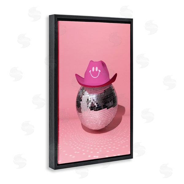 Stupell Industries LISH Creative | Disco Ball With Cowboy Hat