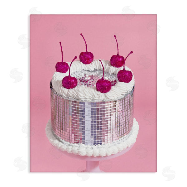stupell industries LISH Creative | Disco Pattern Cake Wall Art