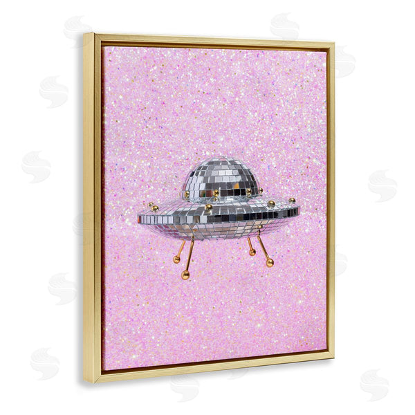 Stupell Industries LISH Creative | Disco Patterned UFO