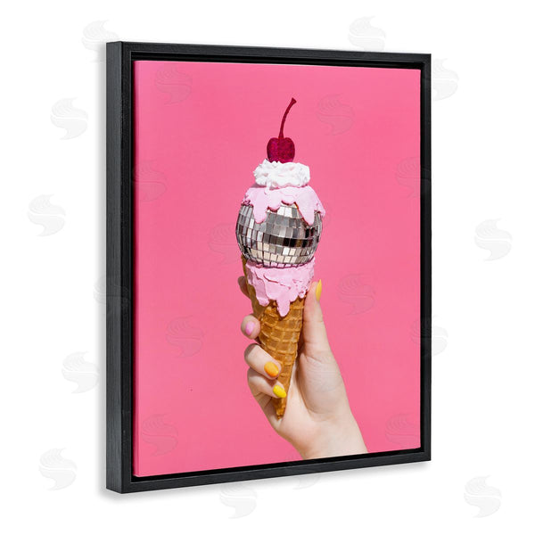 Stupell Industries LISH Creative | Glam Disco Ice Cream