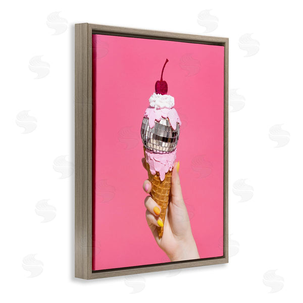 Stupell Industries LISH Creative | Glam Disco Ice Cream