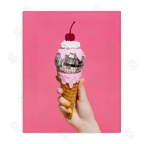 stupell industries LISH Creative | Glam Disco Ice Cream
