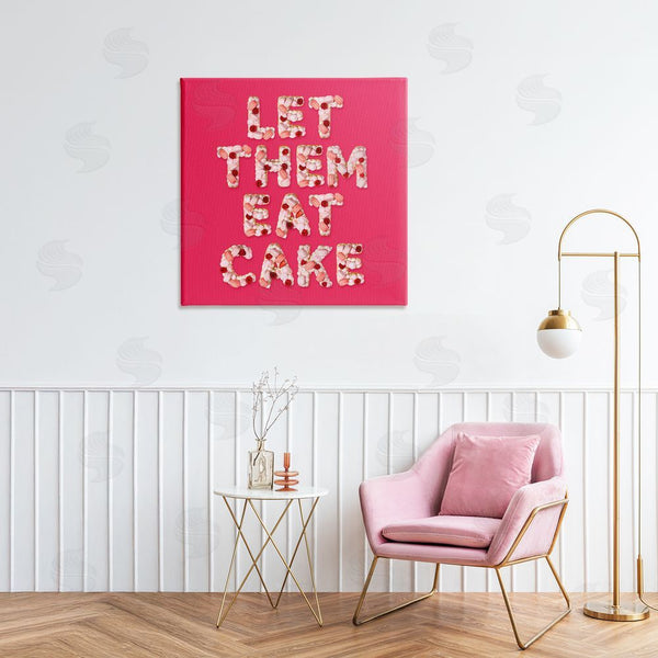 Stupell Industries LISH Creative | Let Them Eat Cake Wall Art