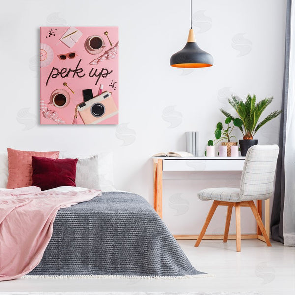 Stupell Industries LISH Creative | Perk Up Glam Coffees Wall Art