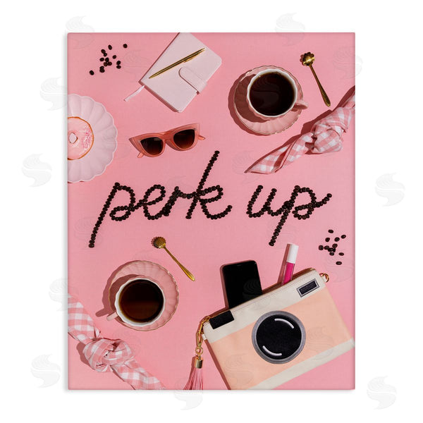 stupell industries LISH Creative | Perk Up Glam Coffees Wall Art