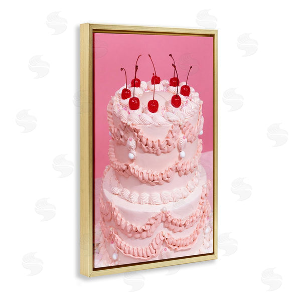 Stupell Industries LISH Creative | Pink Cherries Cake