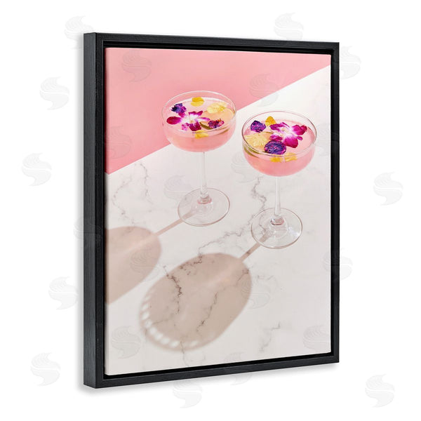 Stupell Industries LISH Creative | Pink Floral Cocktails