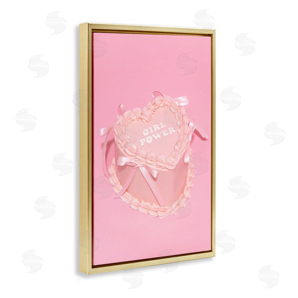 Stupell Industries LISH Creative | Pink Girl Power Cake