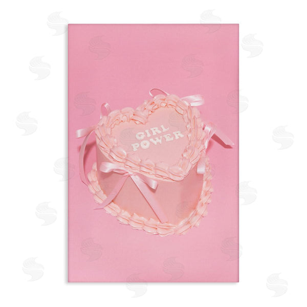 stupell industries LISH Creative | Pink Girl Power Cake