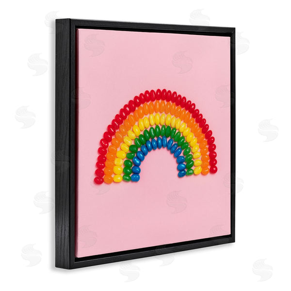 Stupell Industries LISH Creative | Rainbow Shaped Candies Wall Art