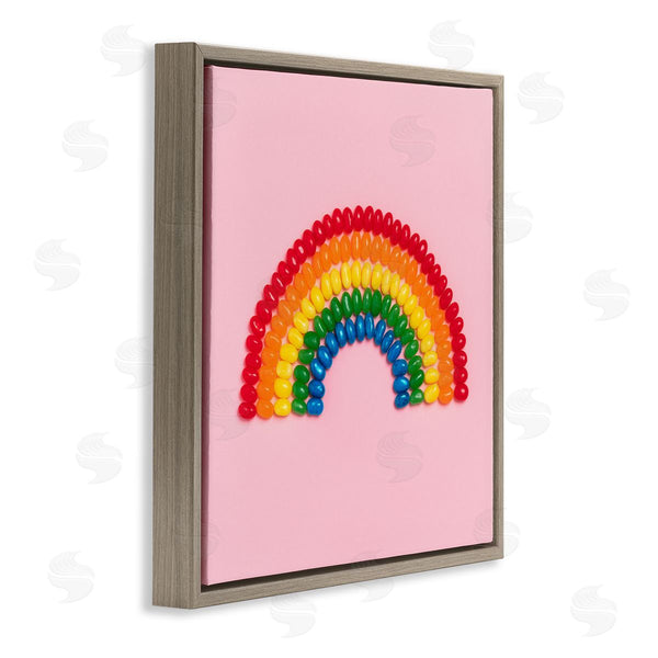 Stupell Industries LISH Creative | Rainbow Shaped Candies Wall Art