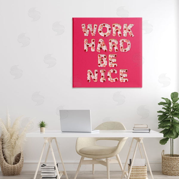 Stupell Industries LISH Creative | Work Hard Be Nice Wall Art