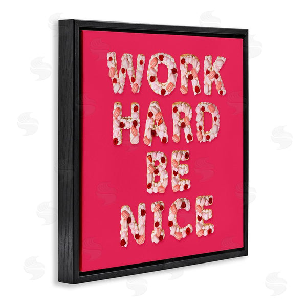 Stupell Industries LISH Creative | Work Hard Be Nice Wall Art