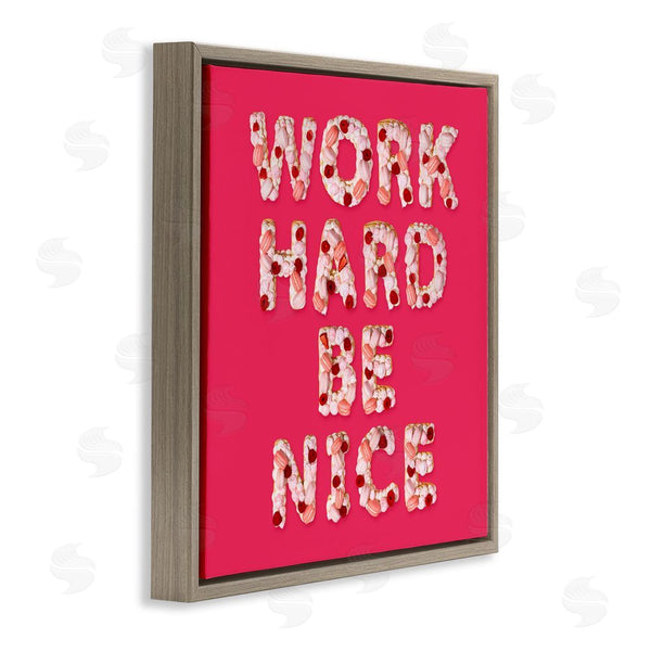 Stupell Industries LISH Creative | Work Hard Be Nice Wall Art