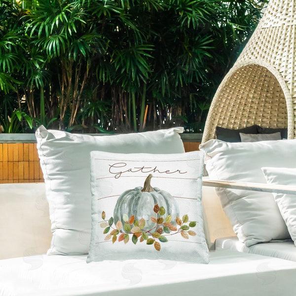 Stupell Industries Livi And Finn | Autumn Memories Gather Printed Throw Pillow