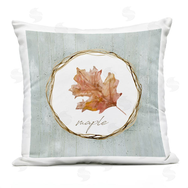 Stupell Industries Livi And Finn | Autumn Memories Maple Leaf Printed Throw Pillow