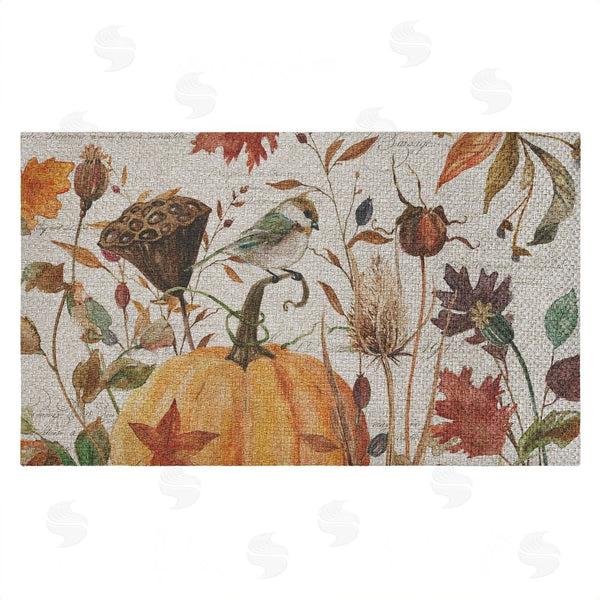 stupell industries Livi and Finn | Harvest Home Sketchbook Faux Sisal Door Mat