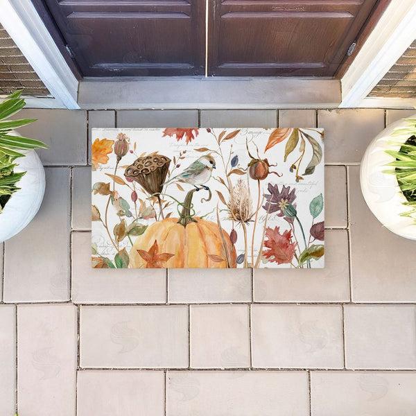 Stupell Industries Livi And Finn | Harvest Home Sketchbook Non-Woven Door Mat