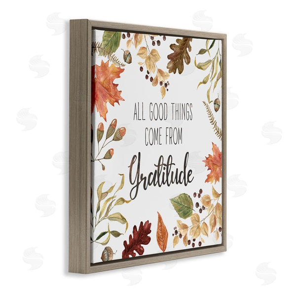 Stupell Industries Livi Finn | All Good Things Graditude
