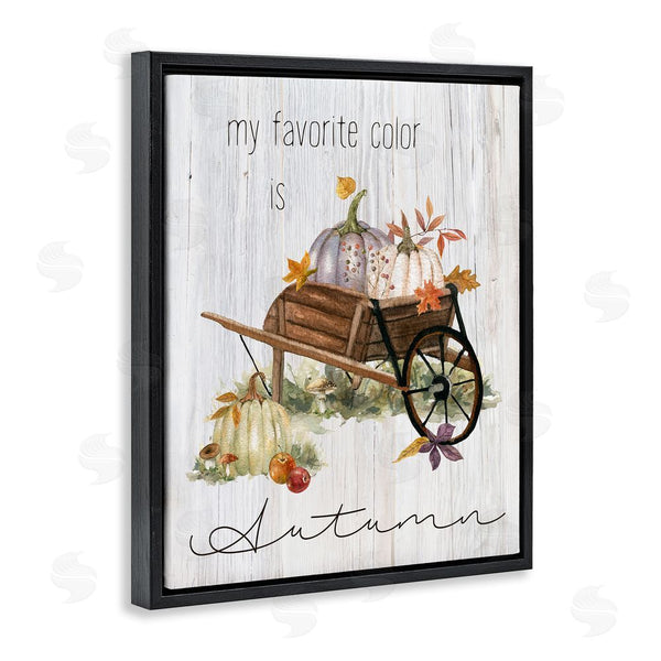 Stupell Industries Livi Finn | Autumn Favorites Wagon