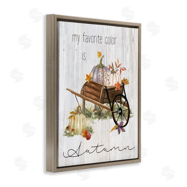 Stupell Industries Livi Finn | Autumn Favorites Wagon