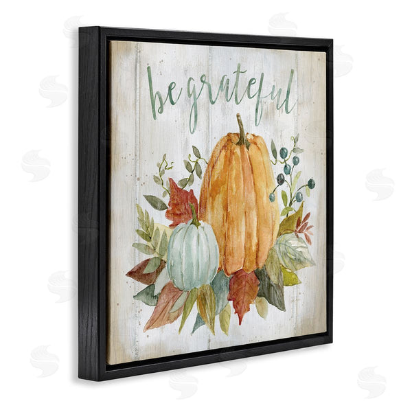 Stupell Industries Livi Finn | Be Grateful Autumnal Botanicals Wall Art