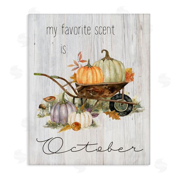 stupell industries Livi Finn | Favorite Scent is October
