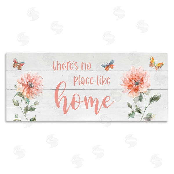 stupell industries Livi Finn | Floral Pink Home Phrase Wall Art