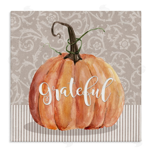 stupell industries Livi Finn | Grateful Autumnal Pattern Pumpkin Wall Art