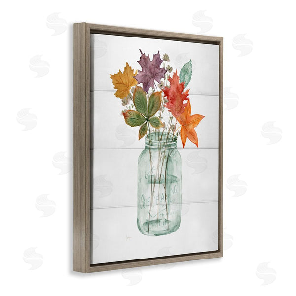 Stupell Industries Livi Finn | Harvest Home Leaves Wall Art