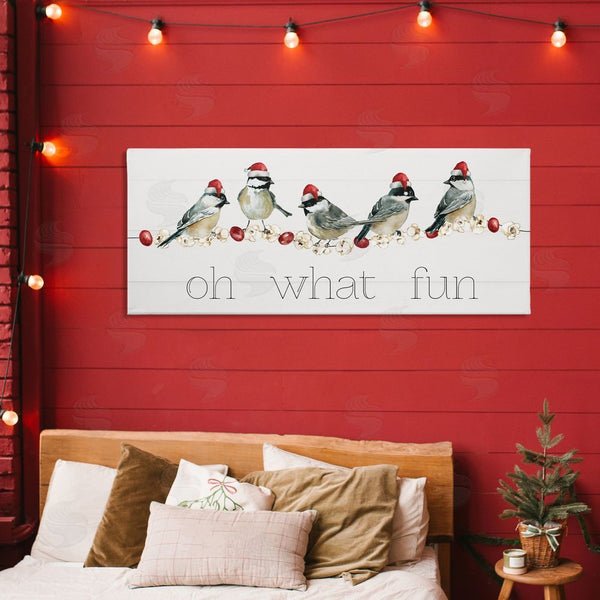 Stupell Industries Livi Finn | Oh What Fun Holiday Birds