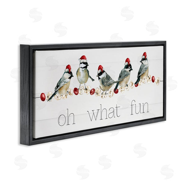 Stupell Industries Livi Finn | Oh What Fun Holiday Birds